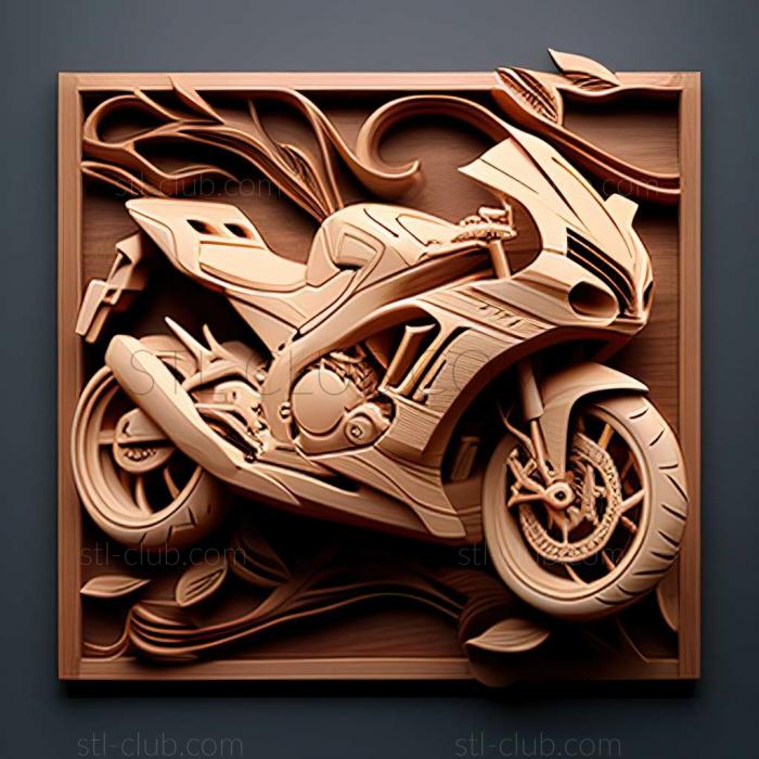 3D модель Honda CBR300RA (STL)